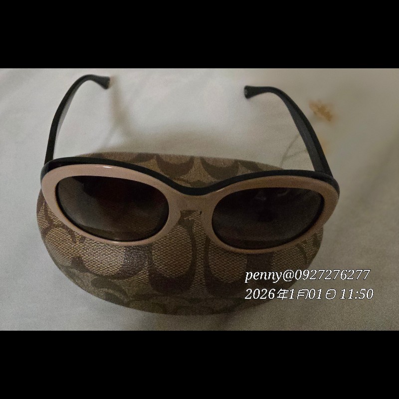 COACH 拼色太陽眼鏡-1