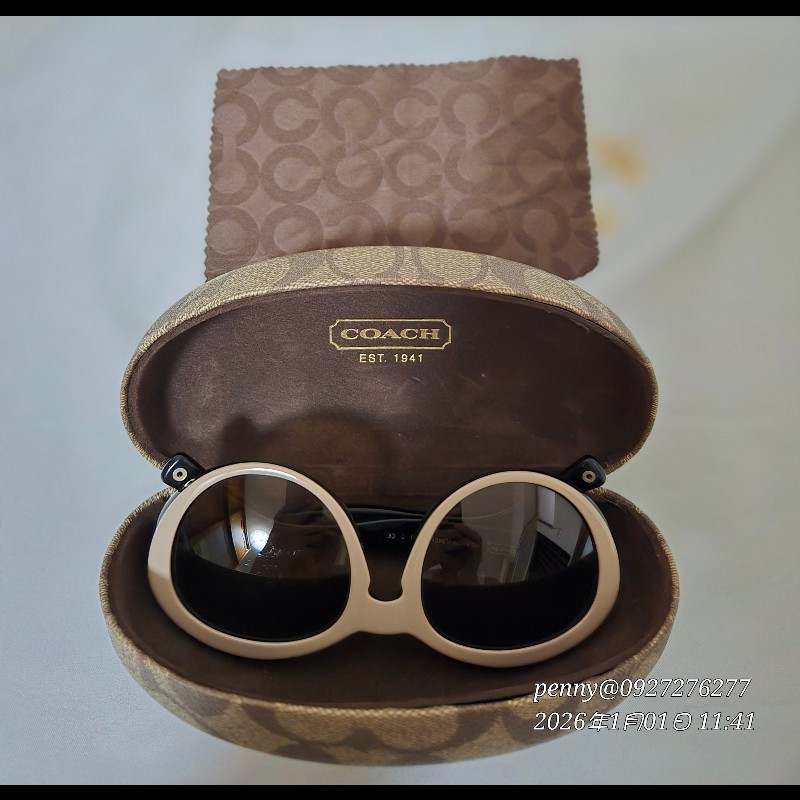 COACH 拼色太陽眼鏡-2