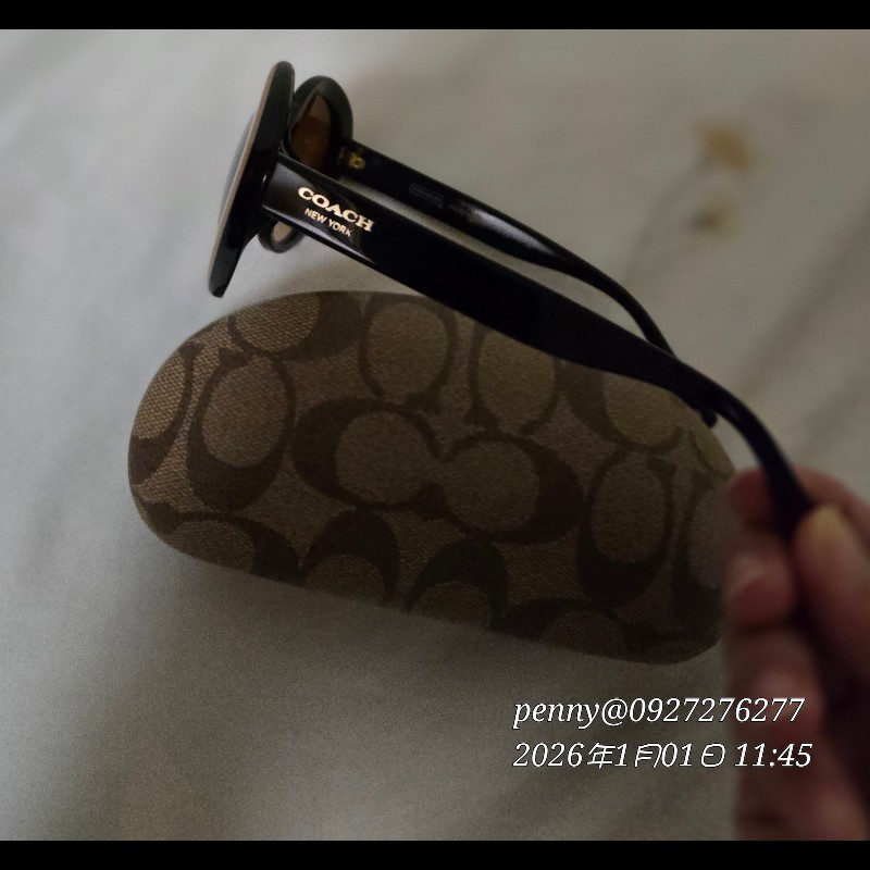 COACH 拼色太陽眼鏡-5