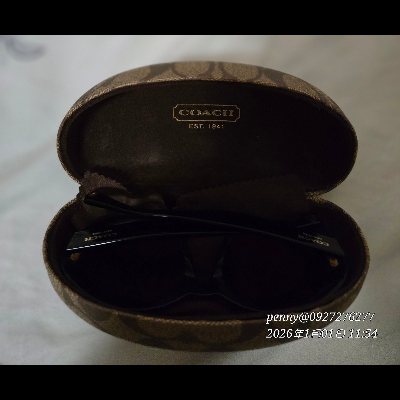 COACH 拼色太陽眼鏡-11