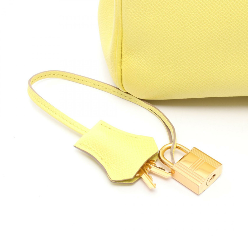 愛馬仕 Birkin 30 手提包，Epsom 皮革，檸檬黃，二手，女士，Q GHW-5