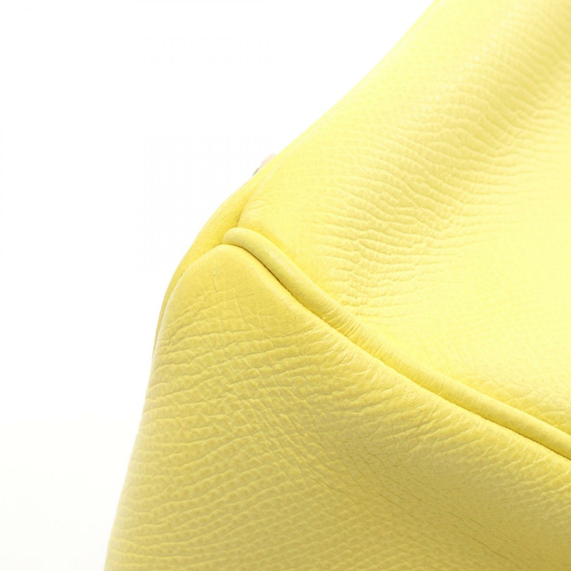 愛馬仕 Birkin 30 手提包，Epsom 皮革，檸檬黃，二手，女士，Q GHW-6