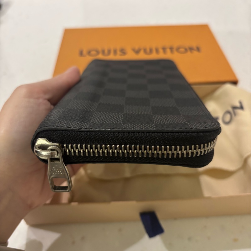LV棋盤格長夾-9