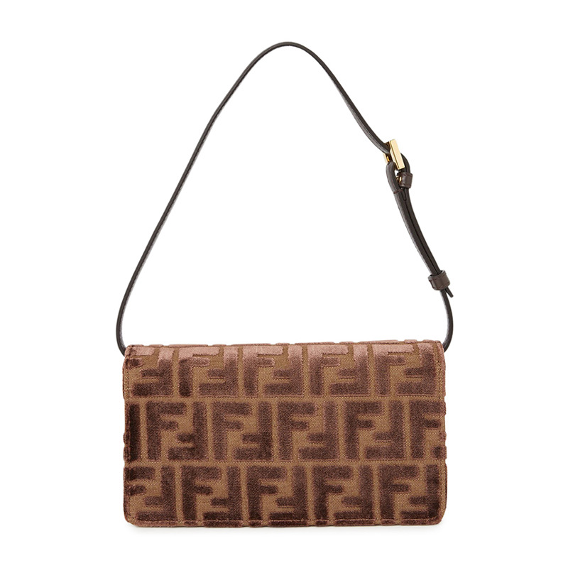 FENDI 女士鏈條法棍包 8M0498 AT14 F0L1B-3