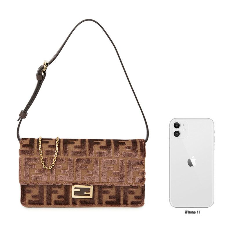 FENDI 女士鏈條法棍包 8M0498 AT14 F0L1B-10