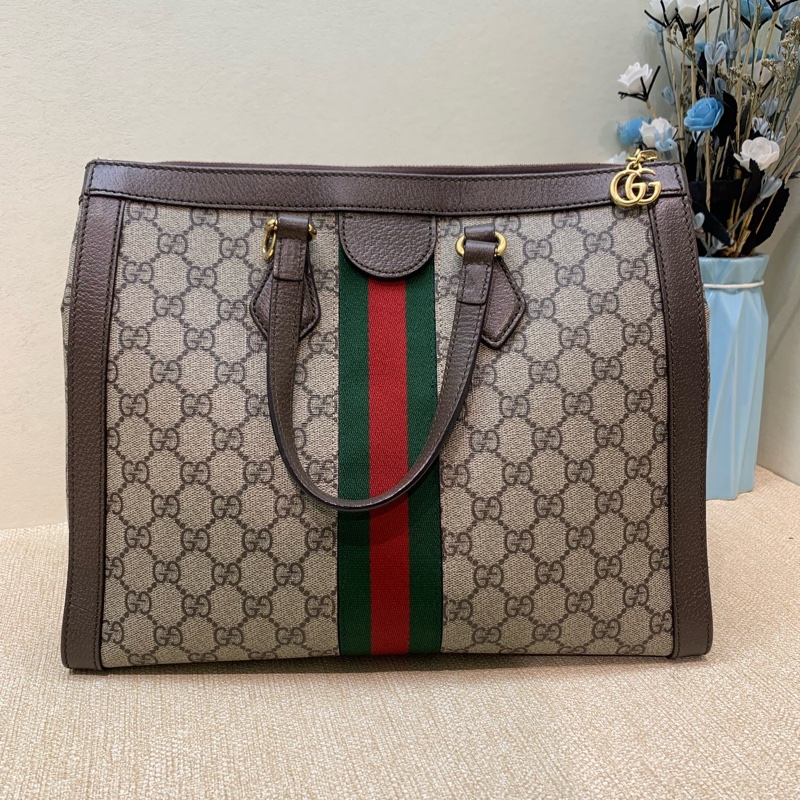 沈浸在復古情懷之中，Ophidia家族迎來了新的成員——中號手提包-1