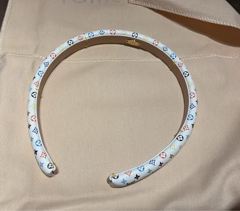 LV x TM Monogram Multicolor 髮箍-0
