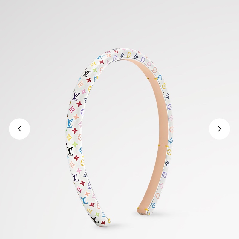 LV x TM Monogram Multicolor 髮箍-1