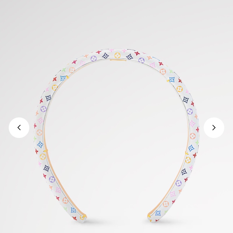 LV x TM Monogram Multicolor 髮箍-2