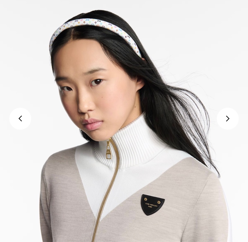 LV x TM Monogram Multicolor 髮箍-3