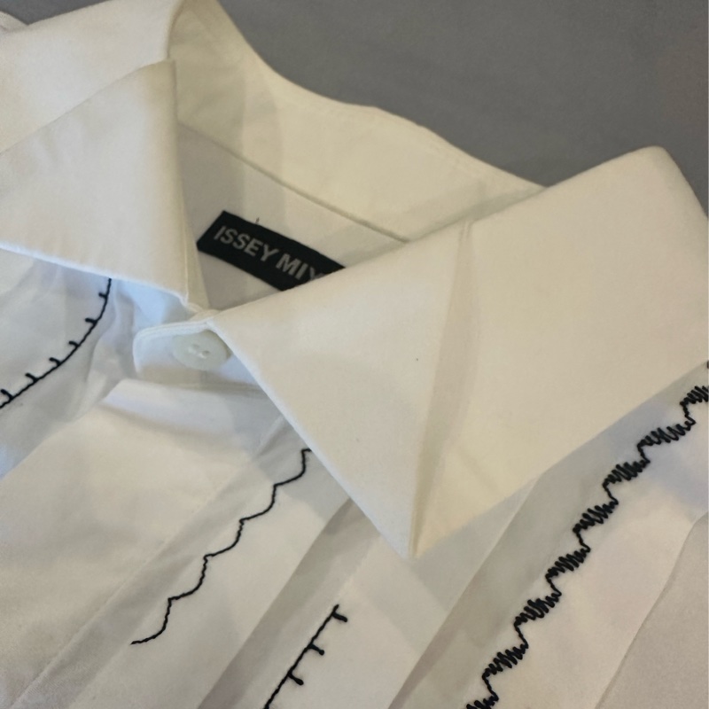 issey miyake men 皺褶造型男生襯衫-12