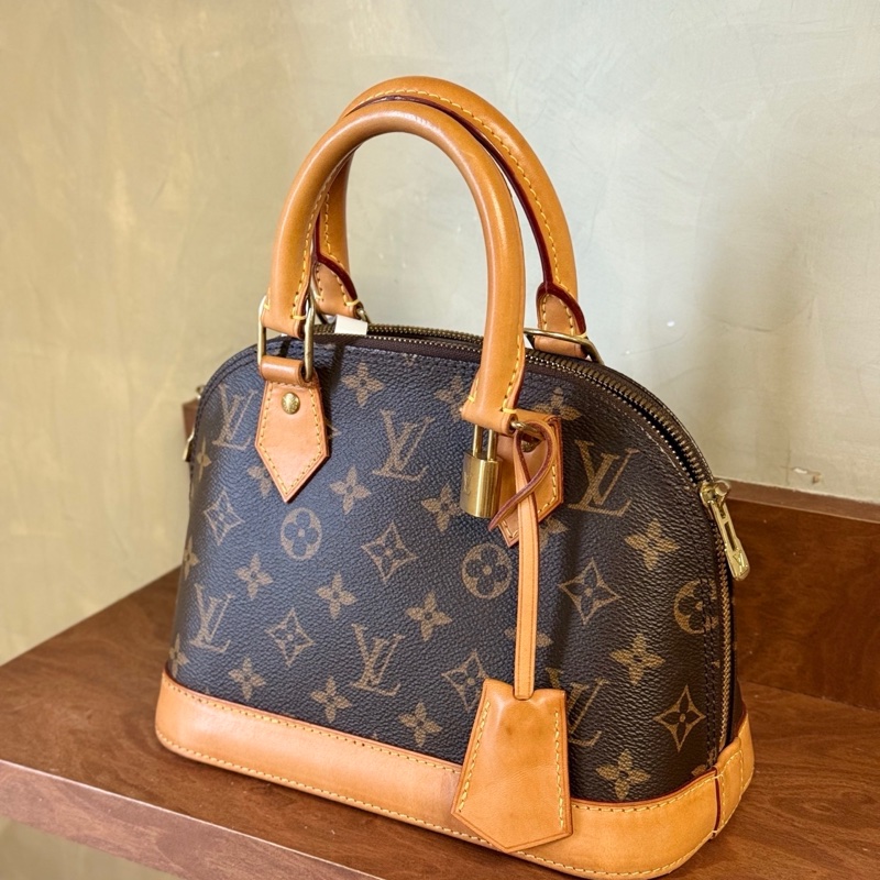 9新LV almabb貝殼包 老花配色 經典不過時-3