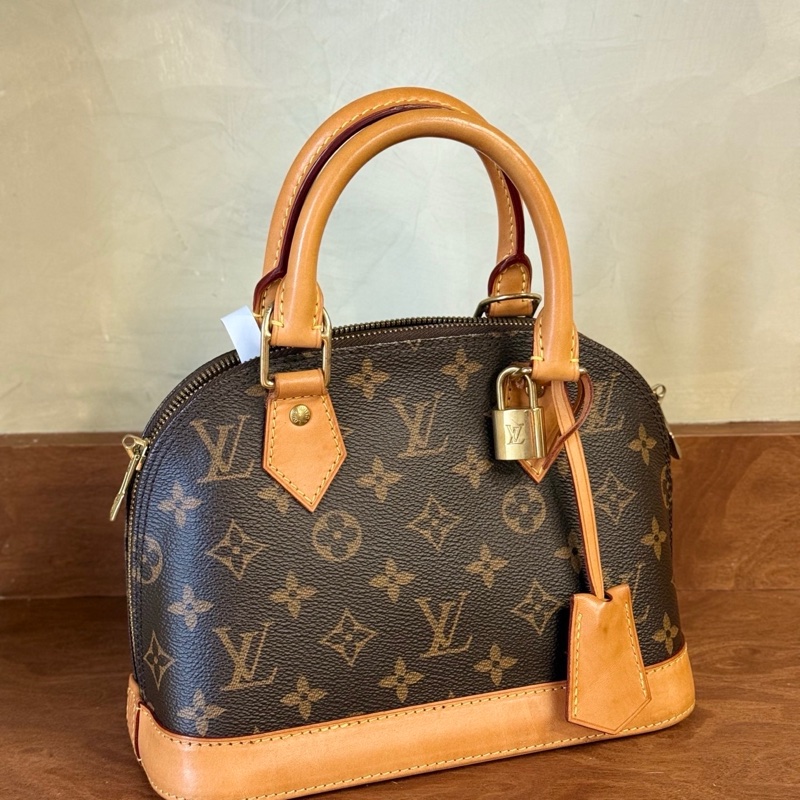 9新LV almabb貝殼包 老花配色 經典不過時-4