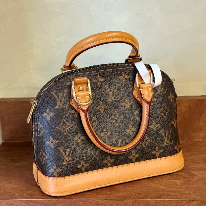 9新LV almabb貝殼包 老花配色 經典不過時-7