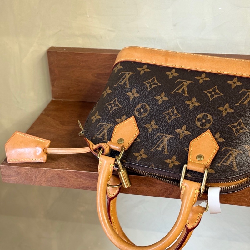 9新LV almabb貝殼包 老花配色 經典不過時-8