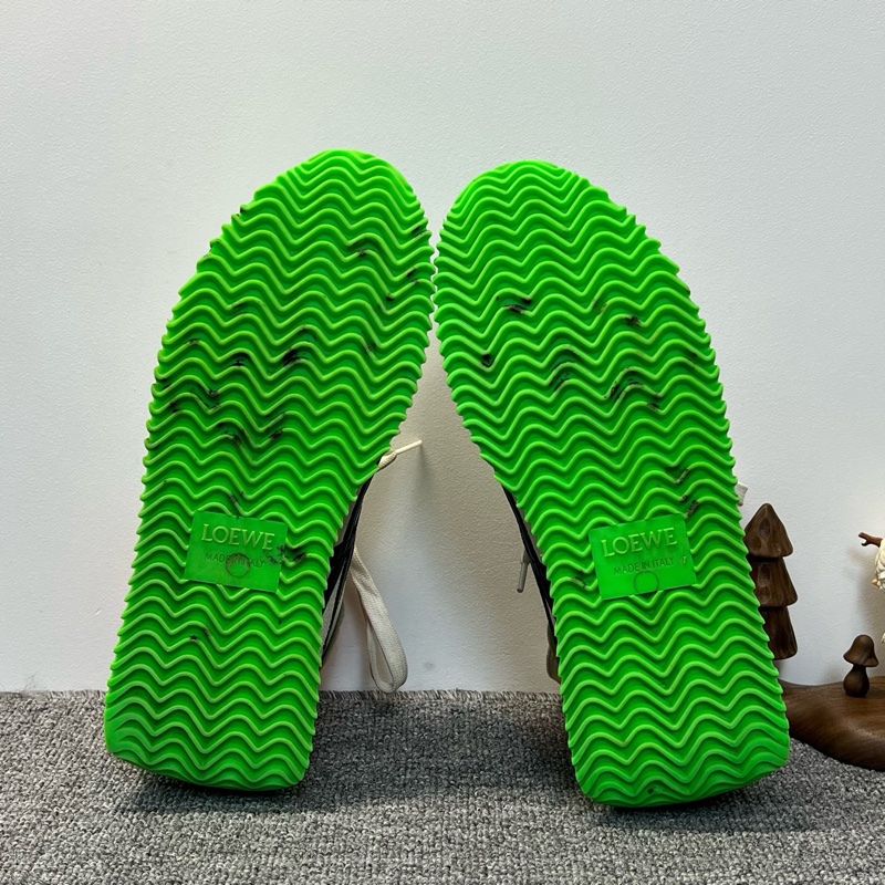 95新LOEWE罗意威 Flow Runner 尼龍 低幫 生活休閒鞋 40碼 男款-4