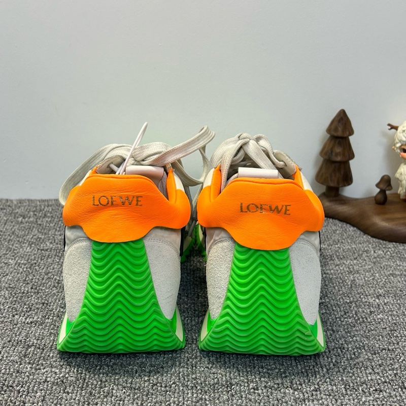 95新LOEWE罗意威 Flow Runner 尼龍 低幫 生活休閒鞋 40碼 男款-5