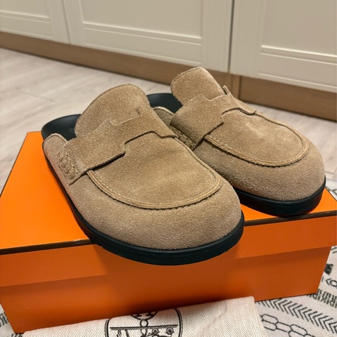 Hermes愛馬仕 穆勒鞋 36.5號