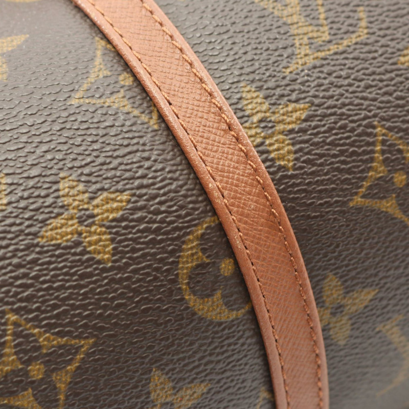 路易威登 Papillon 26 老手提包，塗層帆布和皮革，Monogram 圖案，女士，棕色，M51366-6