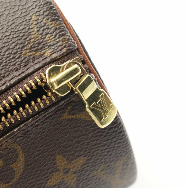 路易威登 Papillon 26 老手提包，塗層帆布和皮革，Monogram 圖案，女士，棕色，M51366-10