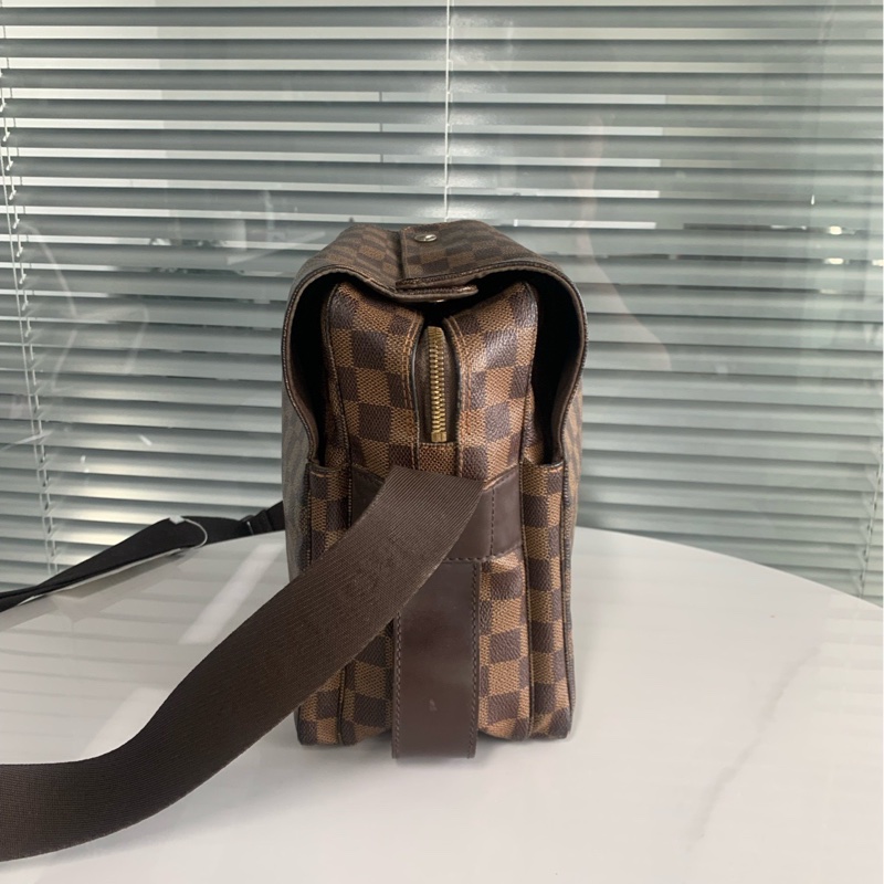 lv/路易威登 男士單肩斜挎包豆腐包  成色；97新-3