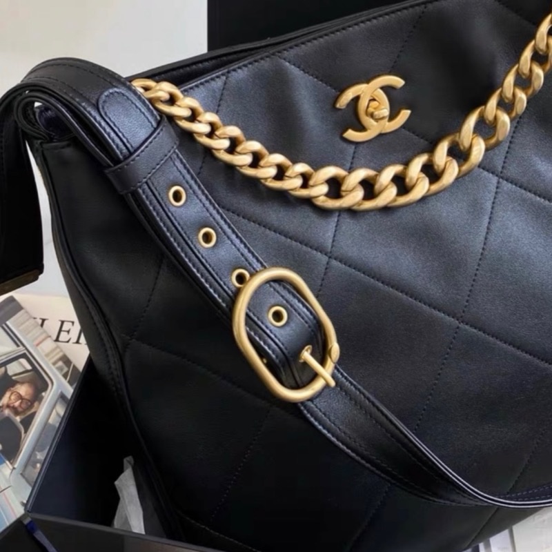 Chanel 21k hobo大號-5
