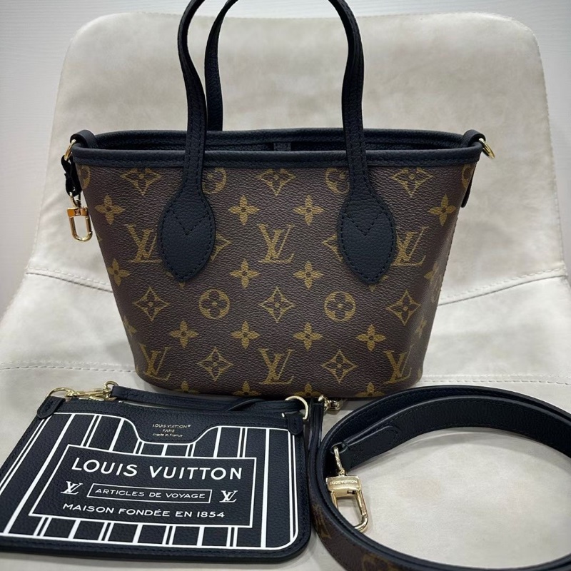 LV Neverfull Inside Out BB 雙面 手提/斜挎包-1