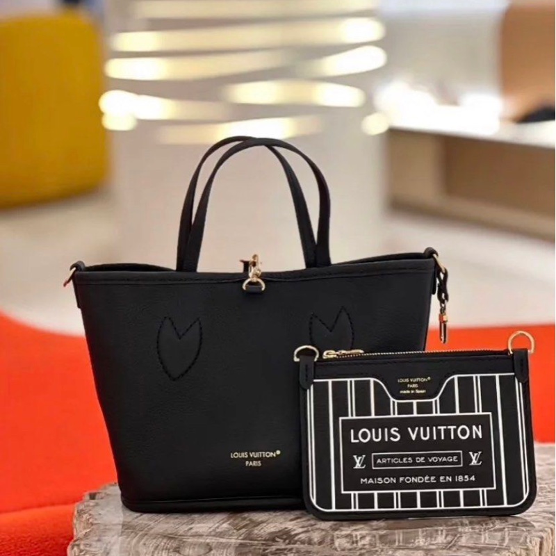 LV Neverfull Inside Out BB 雙面 手提/斜挎包-3