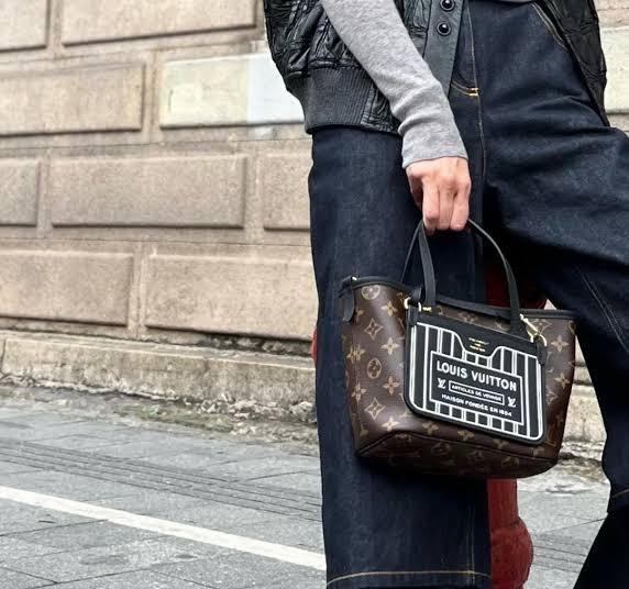 LV Neverfull Inside Out BB 雙面 手提/斜挎包-4