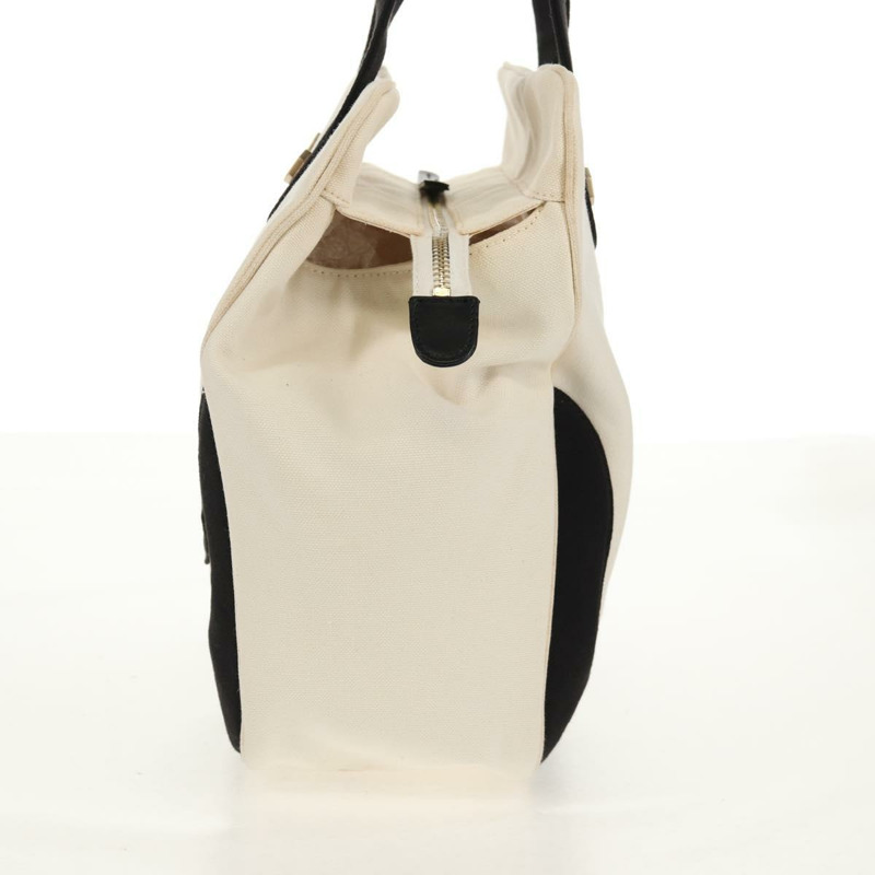 【日本直送】香奈兒棉花糖手袋帆佈白金雙C標誌正品 159747V-3