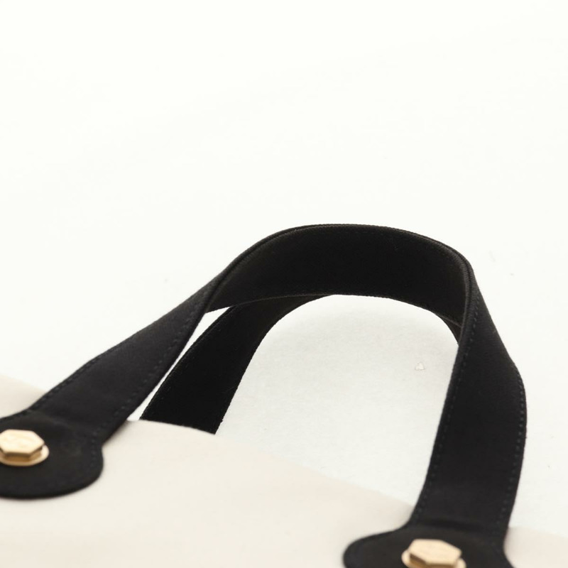 【日本直送】香奈兒棉花糖手袋帆佈白金雙C標誌正品 159747V-13