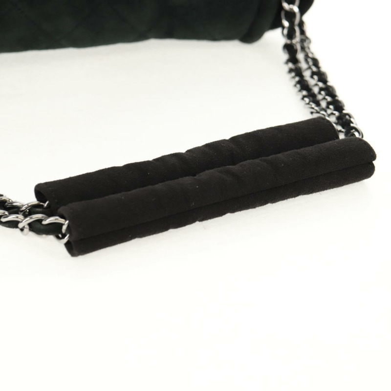 【日本直送】香奈兒 Chain Matelasse 2.55 肩背包 Mouton 黑色 銀色 CC Auth 159002V-6