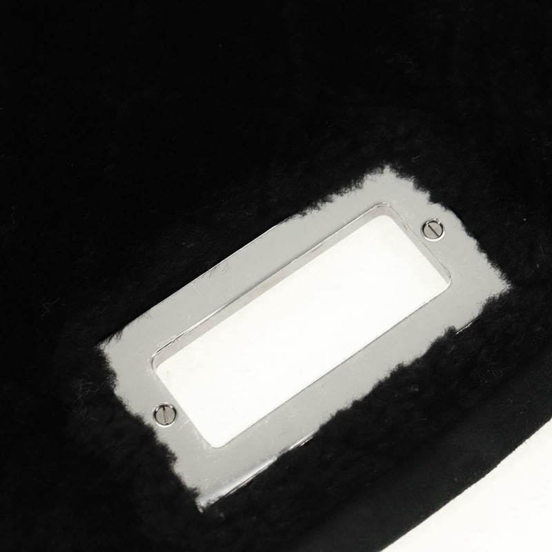 【日本直送】香奈兒 Chain Matelasse 2.55 肩背包 Mouton 黑色 銀色 CC Auth 159002V-20