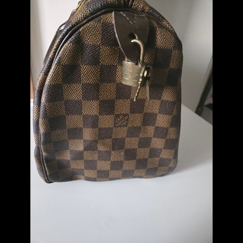 Louis Vuitton Speedy 30 手提包 棋盤-1