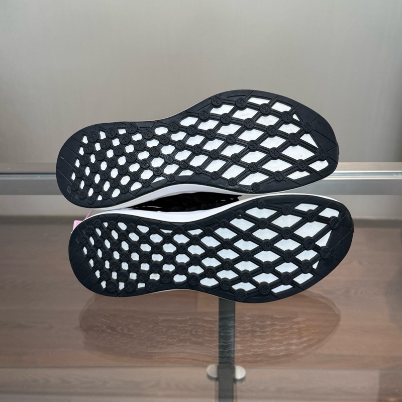 CHANEL/香奈兒 22B 黑白系帶字母休閒鞋 36.5碼 98 新-8