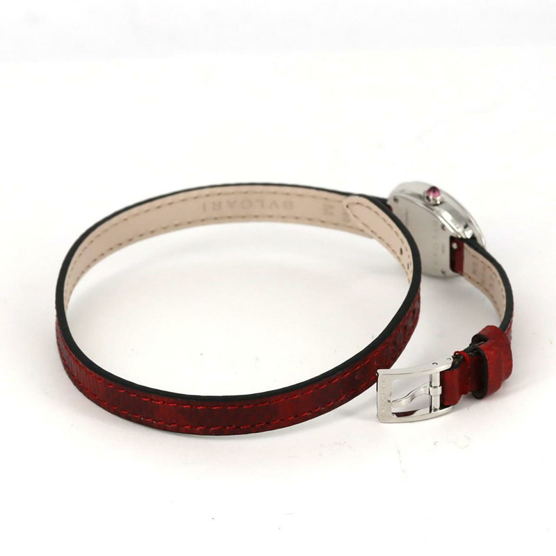 寶格麗 Serpenti 雙螺旋 D 102780 SPS27C9SDL 不鏽鋼石英錶-2