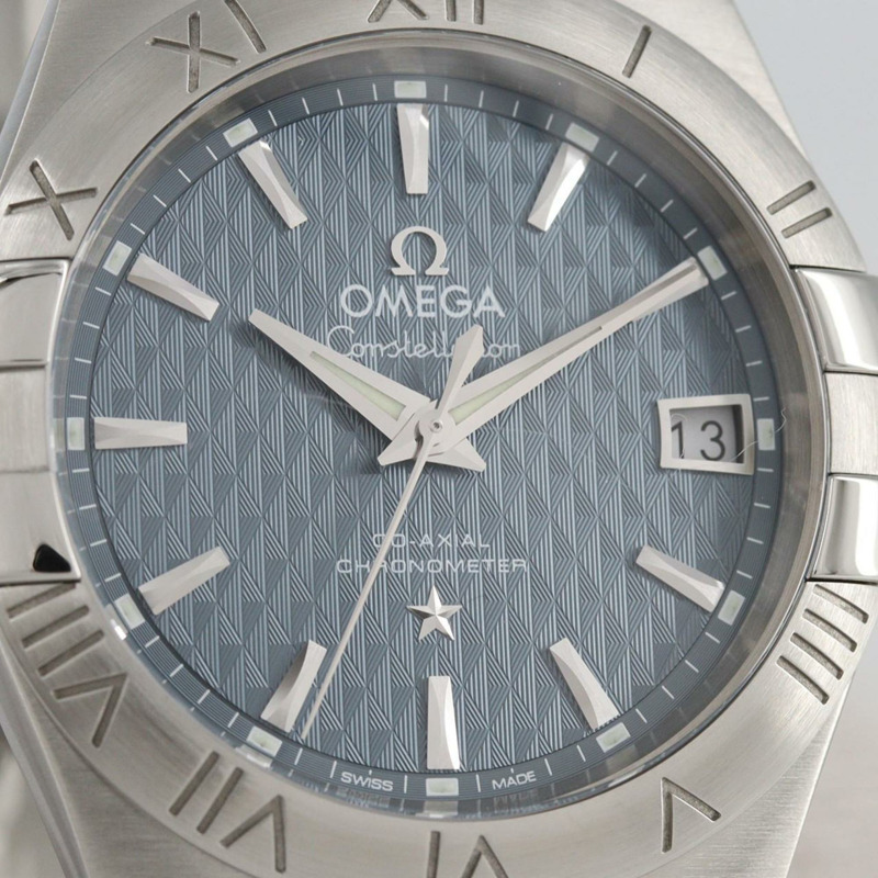 歐米茄星座系列 123.10.35.20.03.002 不鏽鋼自動腕錶-5