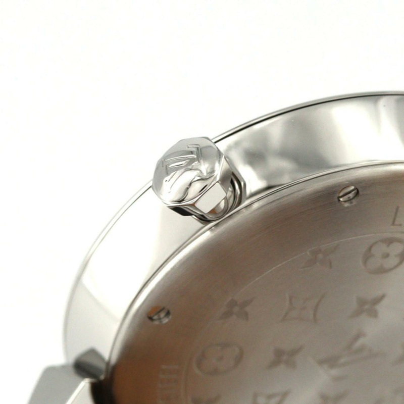 路易威登 Tambour Monogram 8P Q13MJ 不鏽鋼石英錶-2