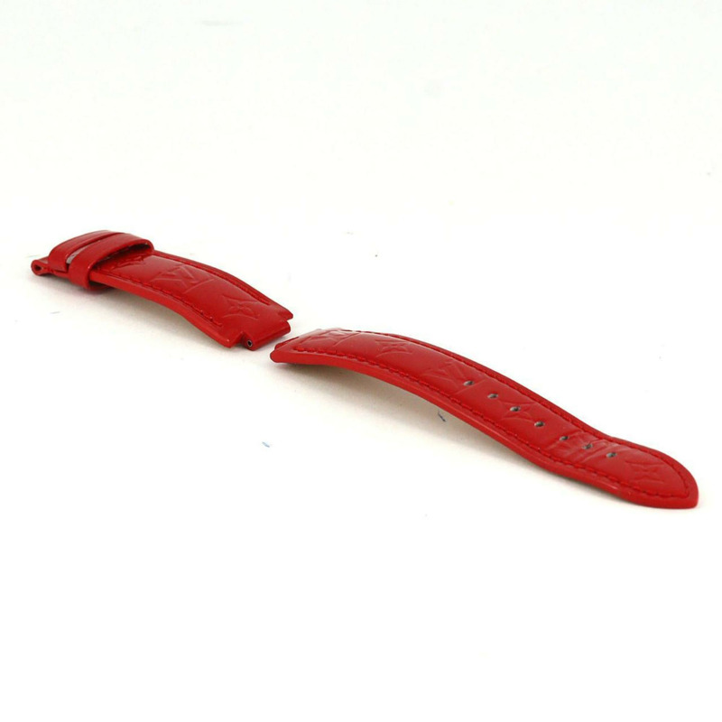 路易威登 Tambour Monogram 8P Q13MJ 不鏽鋼石英錶-9