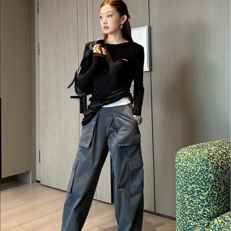 Miu Miu 爆款 黑色 長袖#XS S M L-2