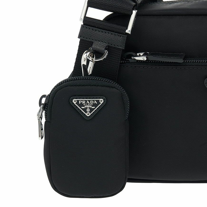 PRADA 1BC167 RV44 F0002 (B1M) FW25 女士尼龍單肩包-6