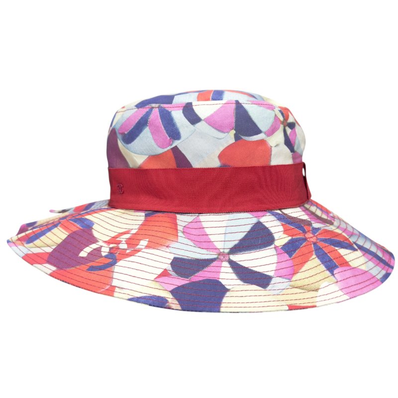 CHANEL CC 寬邊帽-5