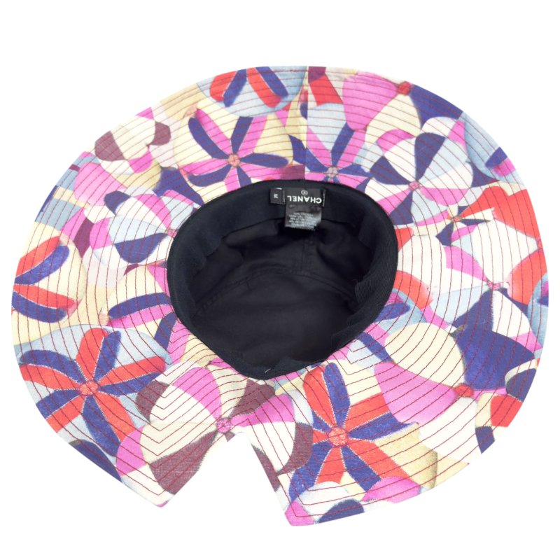 CHANEL CC 寬邊帽-7