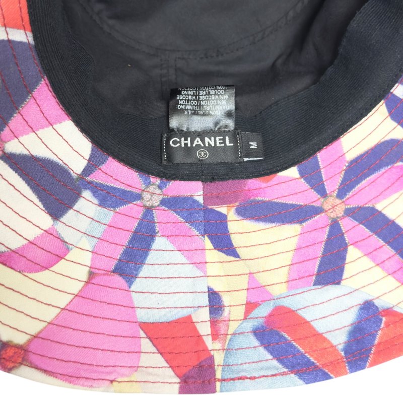 CHANEL CC 寬邊帽-9