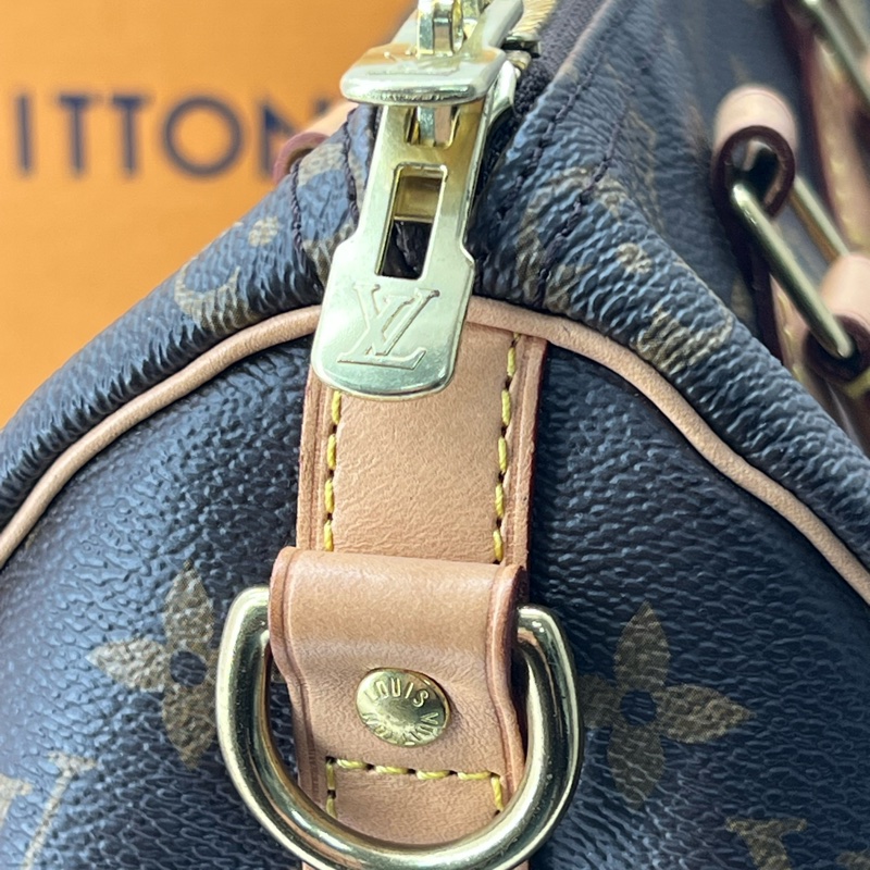 💗香緹國際精品💗 747 LV Speedy25 肩帶款 全配-4