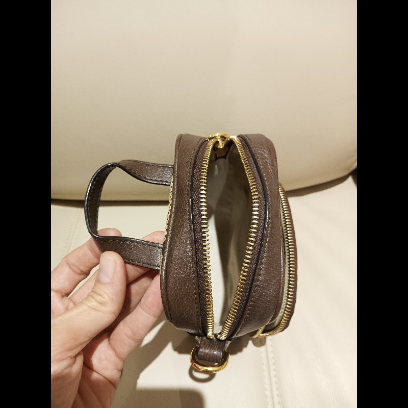 GUCCI#古馳#Jumbo#正品#緹花布手提#斜背包-7