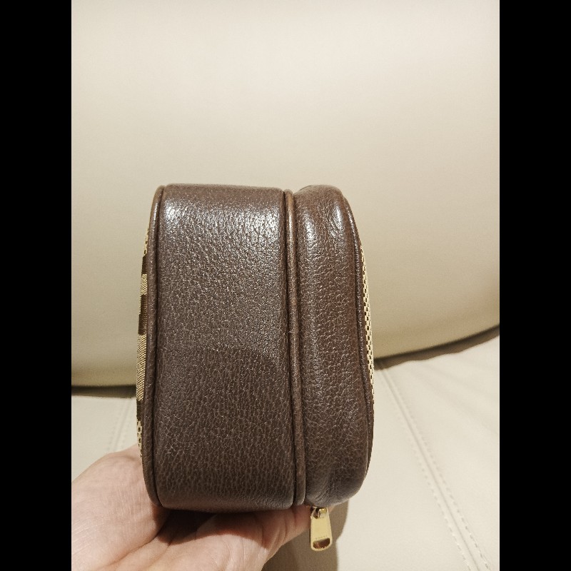 GUCCI#古馳#Jumbo#正品#緹花布手提#斜背包-8