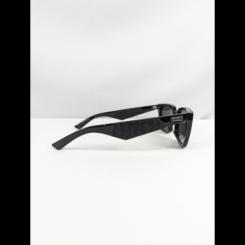 莉亞精品♡Dior 老花邊框墨鏡 二手美品-4