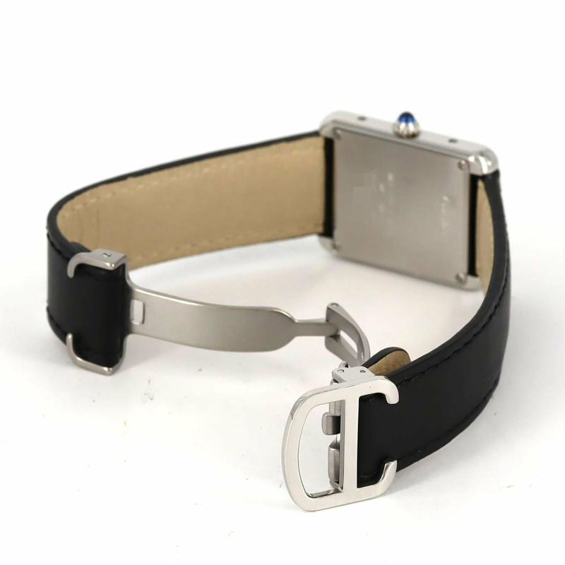 卡地亞 Tank Solo SM W5200005 不鏽鋼石英錶-7