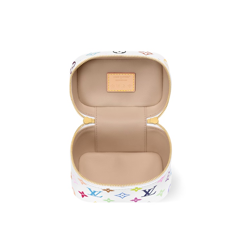 Louis Vuitton LV 村上隆 TM 白三彩 Nice Nano 小盒子包-2